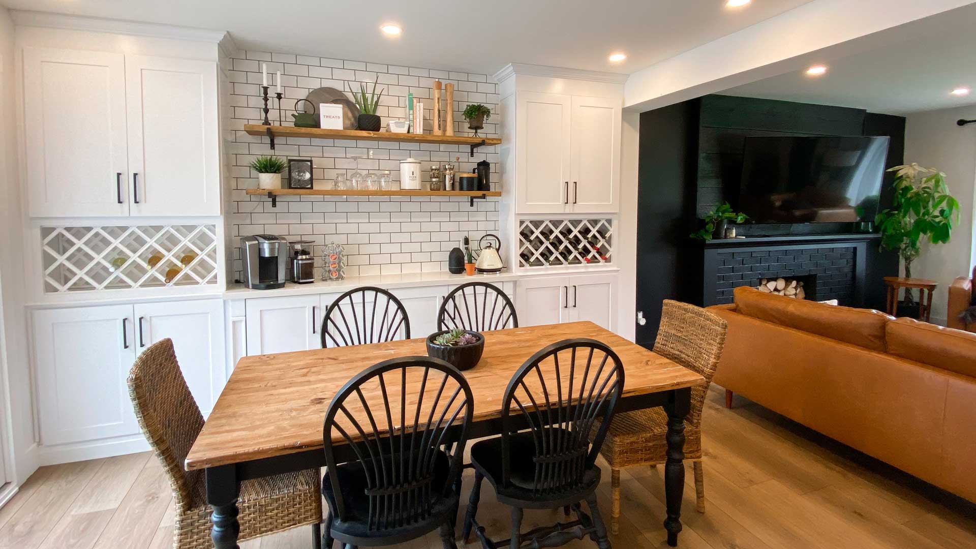 Custom kitchen cabinetry